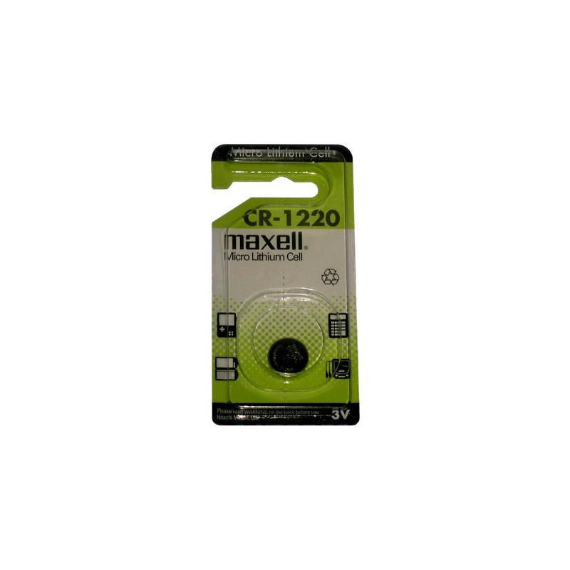 MAXELL Pile Bouton Lithium - CR1220 Standard MAXELL Pile Bouton Lithium - CR1220 Standard