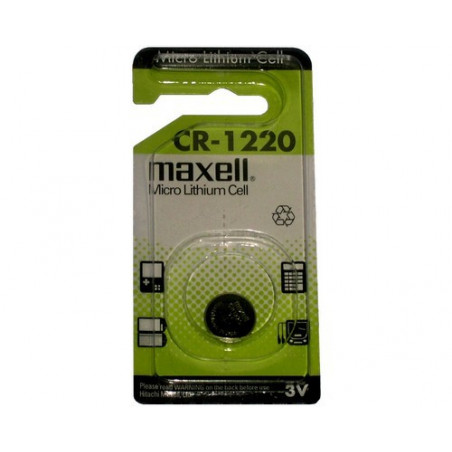 Pila a bottone al litio MAXELL  - CR1220 Standard