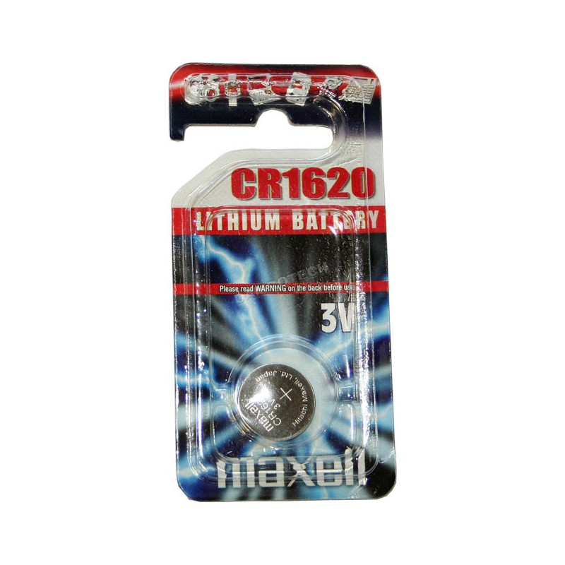 MAXELL Pile Bouton Lithium - CR1620 Standard MAXELL Pile Bouton Lithium - CR1620 Standard