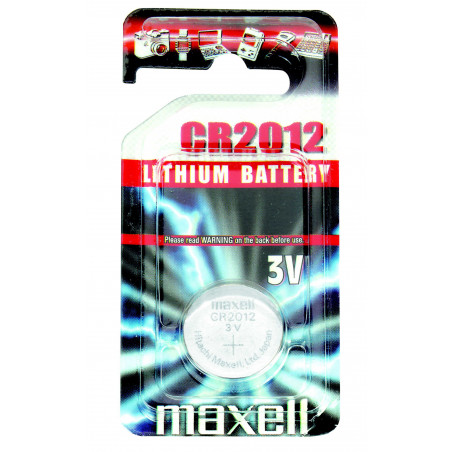 MAXELL Pile a Bottone Litio - CR2012 Standard