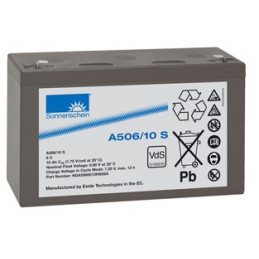 EXIDE Sonnenschein 6V - 10,0Ah - Dryfit A500 - Bac VO - A506/10A