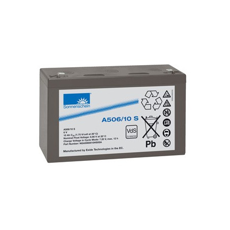 EXIDE Sonnenschein 6V - 10,0Ah - Dryfit A500 - Bac VO - A506/10A
