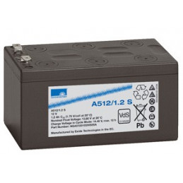 EXIDE Sonnenschein 12V - 1,2Ah - Dryfit A500 - Bac VO - A512/1.2A