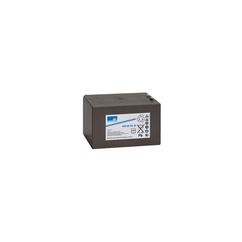EXIDE Sonnenschein 12V - 10,0Ah - Dryfit A500 - Bac VO - A512/10A EXIDE Sonnenschein 12V - 10,0Ah - Dryfit A500 - Bac VO - A512/10A