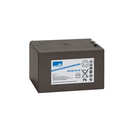 EXIDE Sonnenschein 12V - 10,0Ah - Dryfit A500 - Bac VO - A512/10A