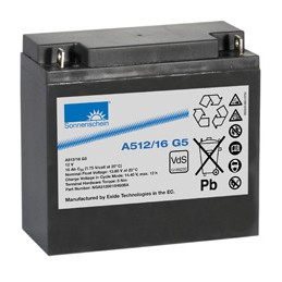 Batteria EXIDE Sonnenschein 12V - 16,0Ah - Dryfit A500 - G5 - A512/16A