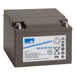 EXIDE Sonnenschein 12V - 25,0Ah - Dryfit A500 - G5 - A512/25A