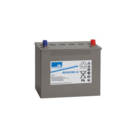 EXIDE Sonnenschein 12V - 55,0Ah - Dryfit A500 - B Auto - A512/55A