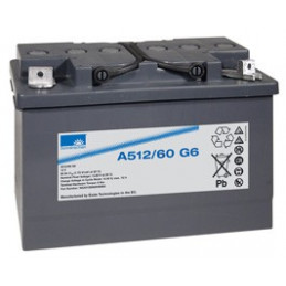 Batteria EXIDE Sonnenschein 12V - 60,0Ah - Dryfit A500 - G6 - A512/60A