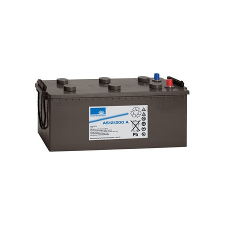 EXIDE Sonnenschein 12V - 200,0Ah - Dryfit A500 - B Auto - A512/200A