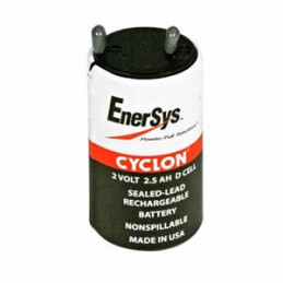 HAWKER Element SEUL CYCLON 0810-0004 – Plomb Pur 2V - 2,5Ah