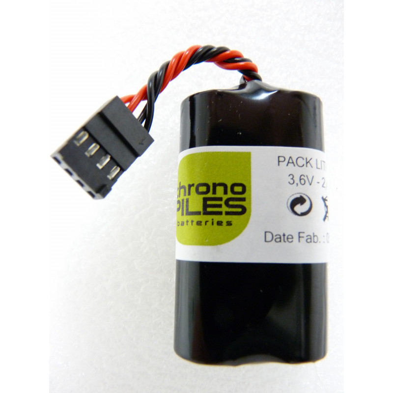 CHRONO LS14500 - AA - 3,6V - 2300mAh + Connecteur HE13 CHRONO LS14500 - AA - 3,6V - 2300mAh + Connecteur HE13
