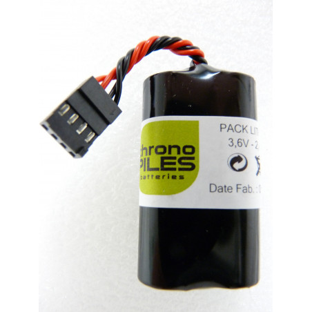 LS14500 - AA - 3,6V - 2300mAh + Connecteur HE13