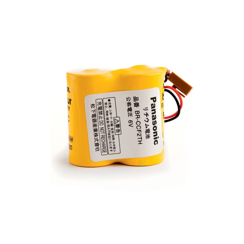PACK Pile PANASONIC Litio BR C - 6V - 5000mAh + Connettore