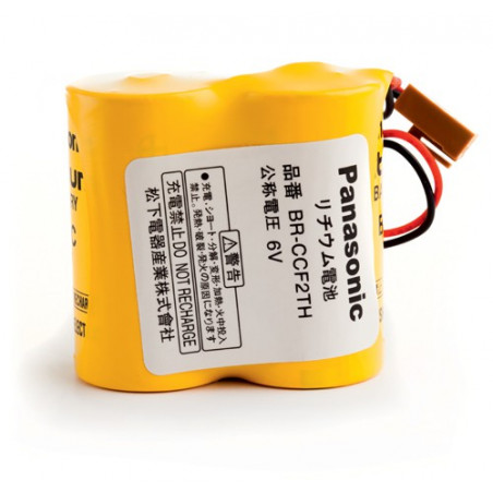 PACK Pile PANASONIC Litio BR C - 6V - 5000mAh + Connettore