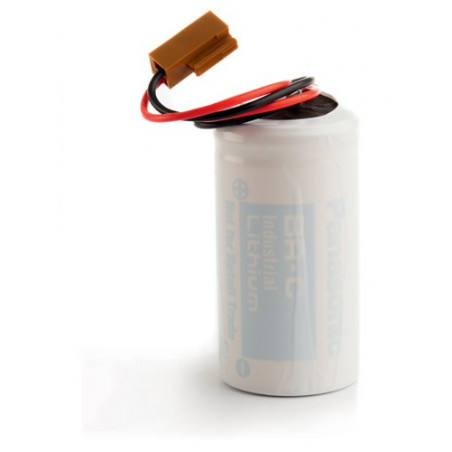 Pile litio BRC - 3V - 5000mAh + Connettore