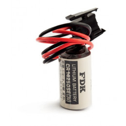 Pila litio CR14250 - 1/2AA - 3V - 850mAh + Conneettore