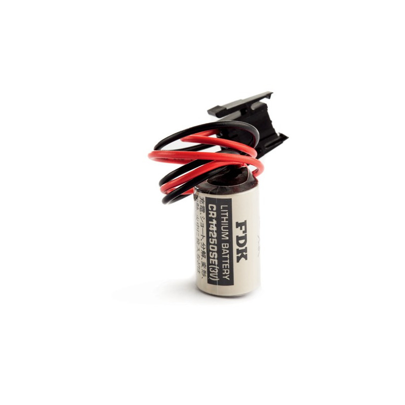 Pila litio CR14250 - 1/2AA - 3V - 850mAh + Conneettore