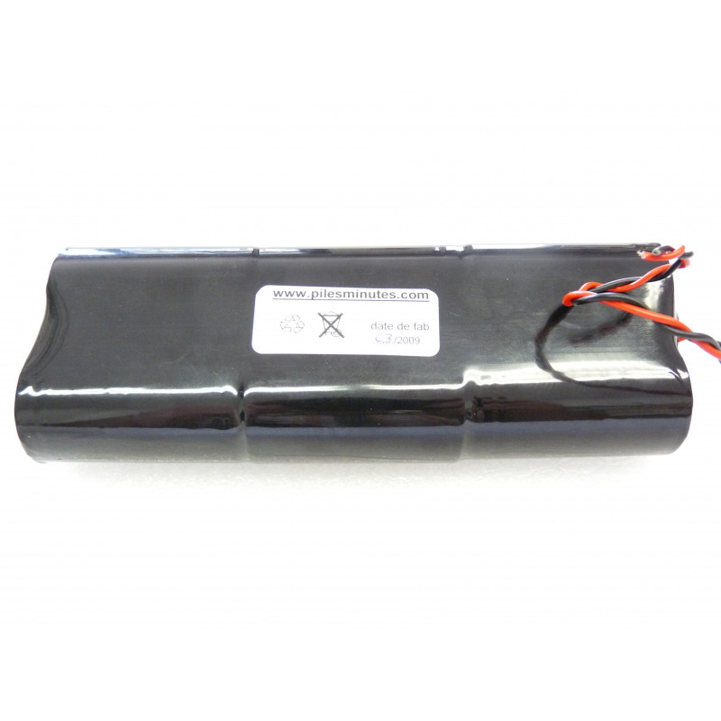 CHRONO Pile Batterie Alarme Compatible RESIDENCIA 3 / Surtec - 6LR20 Alcaline - 9V - 18Ah + Connecteur CHRONO Pile Batterie Alarme Compatible RESIDENCIA 3 / Surtec - 6LR20 Alcaline - 9V - 18Ah + Connecteur