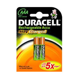 Pile DURACELL HR03 - AAA 800mAh - Blister x 2 - Tecnologia