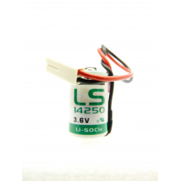 Pila LS14250 - 1/2AA - 3.6V - 1200mAh + Connettori