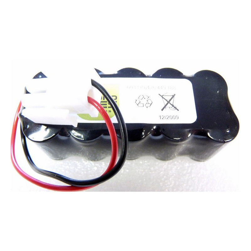 PACK Batterie NiMh 12V - 1500mAh + Connettori 2pts - Porte MANUSA