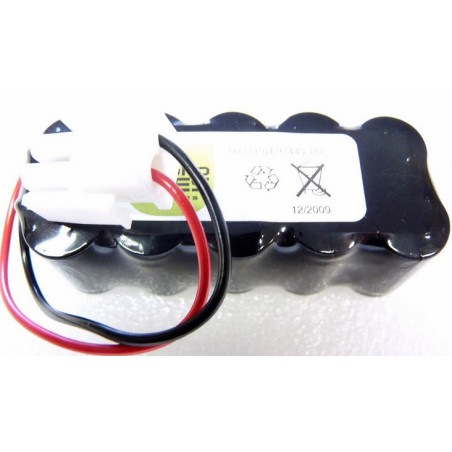 PACK Batterie NiMh 12V - 1500mAh + Connettori 2pts - Porte MANUSA