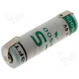 pila SAFT LS14500 - Pile Litio - AA - Linguette 3,6V - 2.4Ah