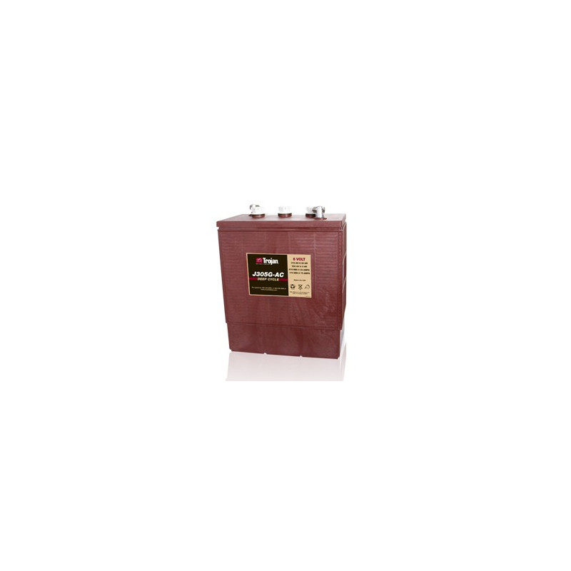 Batteria TROJAN 6V - 315Ah - J305G-AC ex CR325 - DEEP Ciclo D' ACIDO -