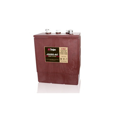 Batteria TROJAN 6V - 315Ah - J305G-AC ex CR325 - DEEP Ciclo D' ACIDO -