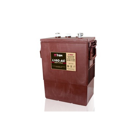 TROJAN 6V - 390Ah - L16G-AC ex CR395 - DEEP CICLO D'ACIDO