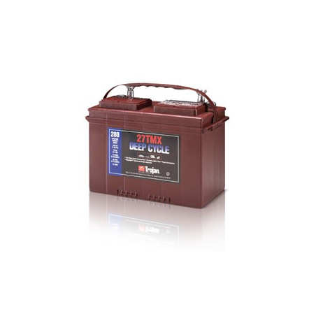 BATTERIA TROJAN 12V - 105Ah - 27TMX ex 27DC24 - DEEP CICLO ACIODO