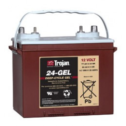 Batteria TROJAN 12V - 77Ah - 24TMX GEL - DEEP Ciclo gel