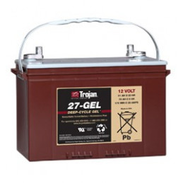 TROJAN 12V - 91Ah - 27TMX GEL - DEEP CYCLE GEL