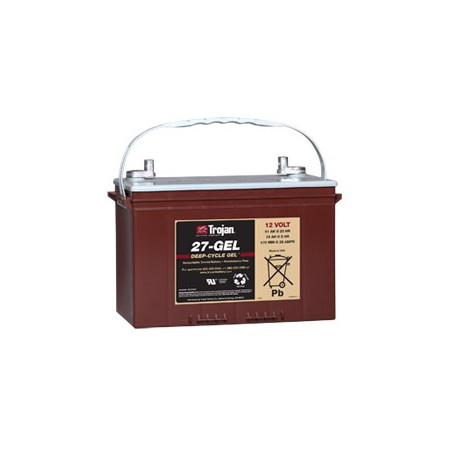 TROJAN 12V - 91Ah - 27TMX GEL - DEEP CYCLE GEL