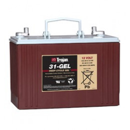TROJAN 12V - 102Ah - 31XHS GEL - DEEP CYCLE GEL