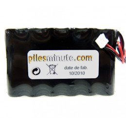 PACK Batterie NiMh 7.2V - 1500mAh - 941000/941100 - Top Fitness COMPE