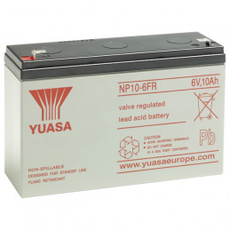 Batteria YUASA 6V - 10.0Ah - NP10-6FR - AGM