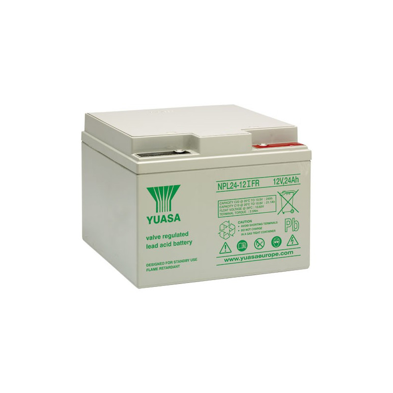 Batteria YUASA 12V - 24.0Ah - NPL24-12 I FR - AGM