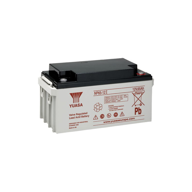YUASA 12V - 65.0Ah - NP65-12 I FR - AGM