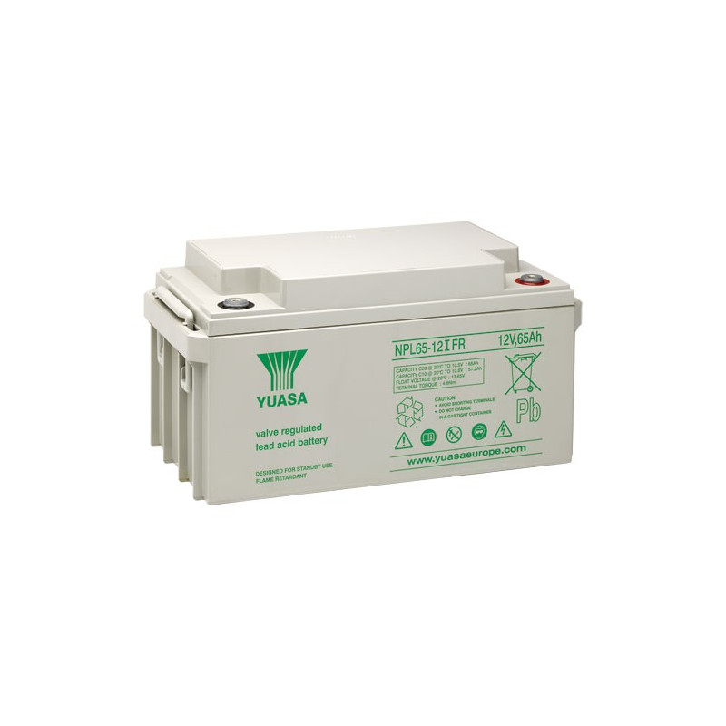 YUASA 12V - 65.0Ah - NPL65-12 I FR - AGM
