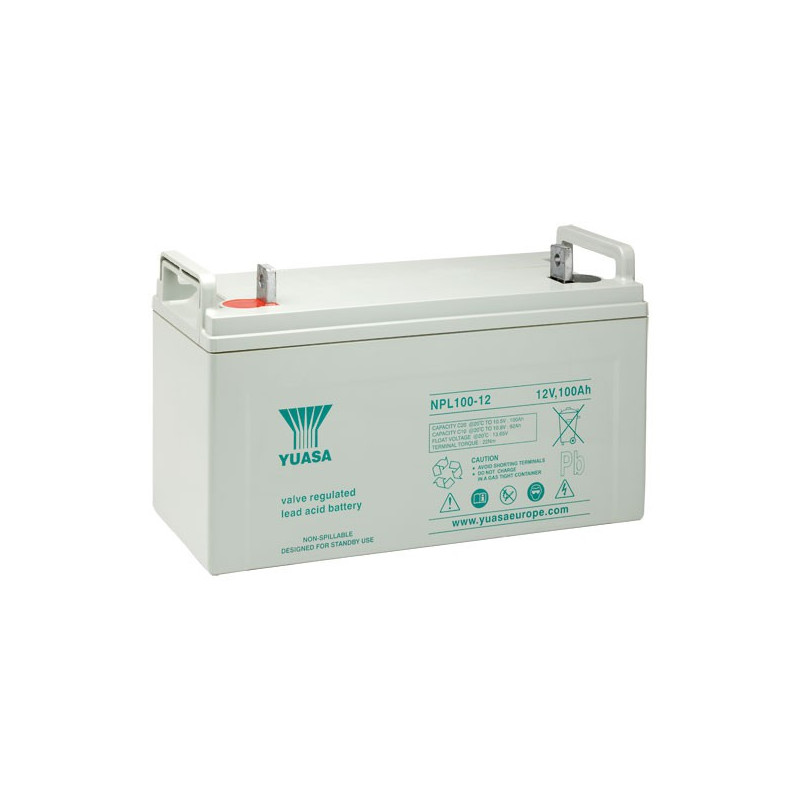Batteria YUASA 12V - 100.0Ah - NPL100-12 - AGM