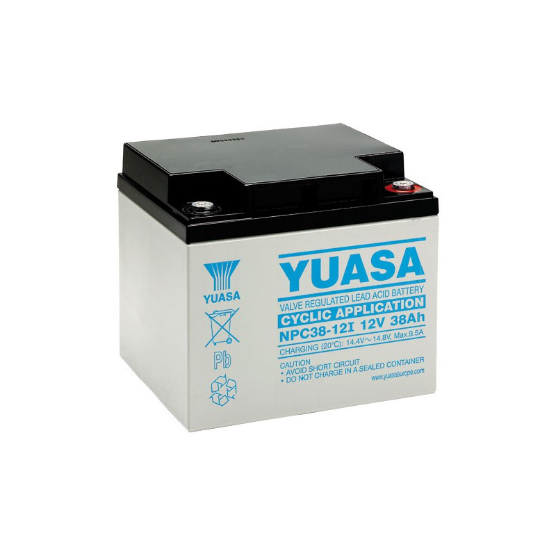 YUASA 12V - 38.0Ah - NPC38-12 YUASA 12V - 38.0Ah - NPC38-12