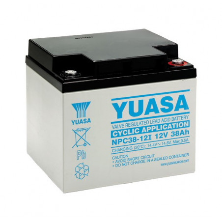 Batteria YUASA 12V - 38.0Ah - NPC38-12