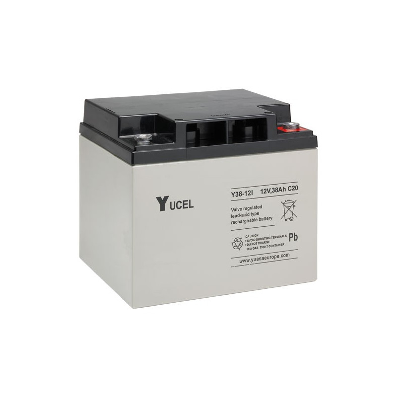YUASA / YUCEL 12V - 38.0Ah - Y38-12 - AGM YUASA / YUCEL 12V - 38.0Ah - Y38-12 - AGM
