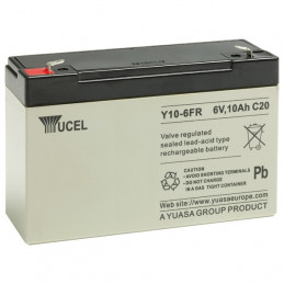 Batteria YUASA / YUCEL 6V - 10.0Ah - Y10-6FR - AGM