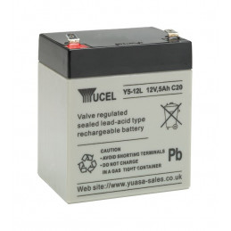 Batteria YUASA / YUCEL 12V - 5.0Ah - Y5-12 - AGM