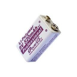I POWER US 9V - Format 6LR61 - iPOWERUS -  Li Po - 520mAh