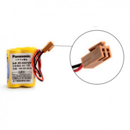 Pile al litio BRA - 6V - 1800mAh + connettori marroni