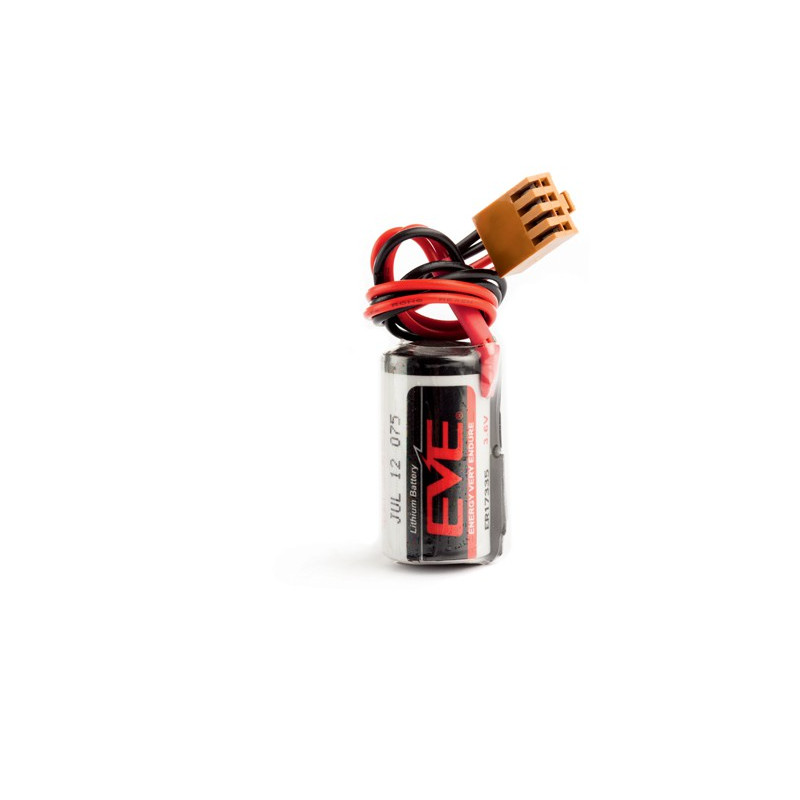 Pila litio ER17335 - 3,6v - 2100mAh + Connettori